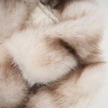 EXCLUSIVE FUR SWEATER - WHITE
