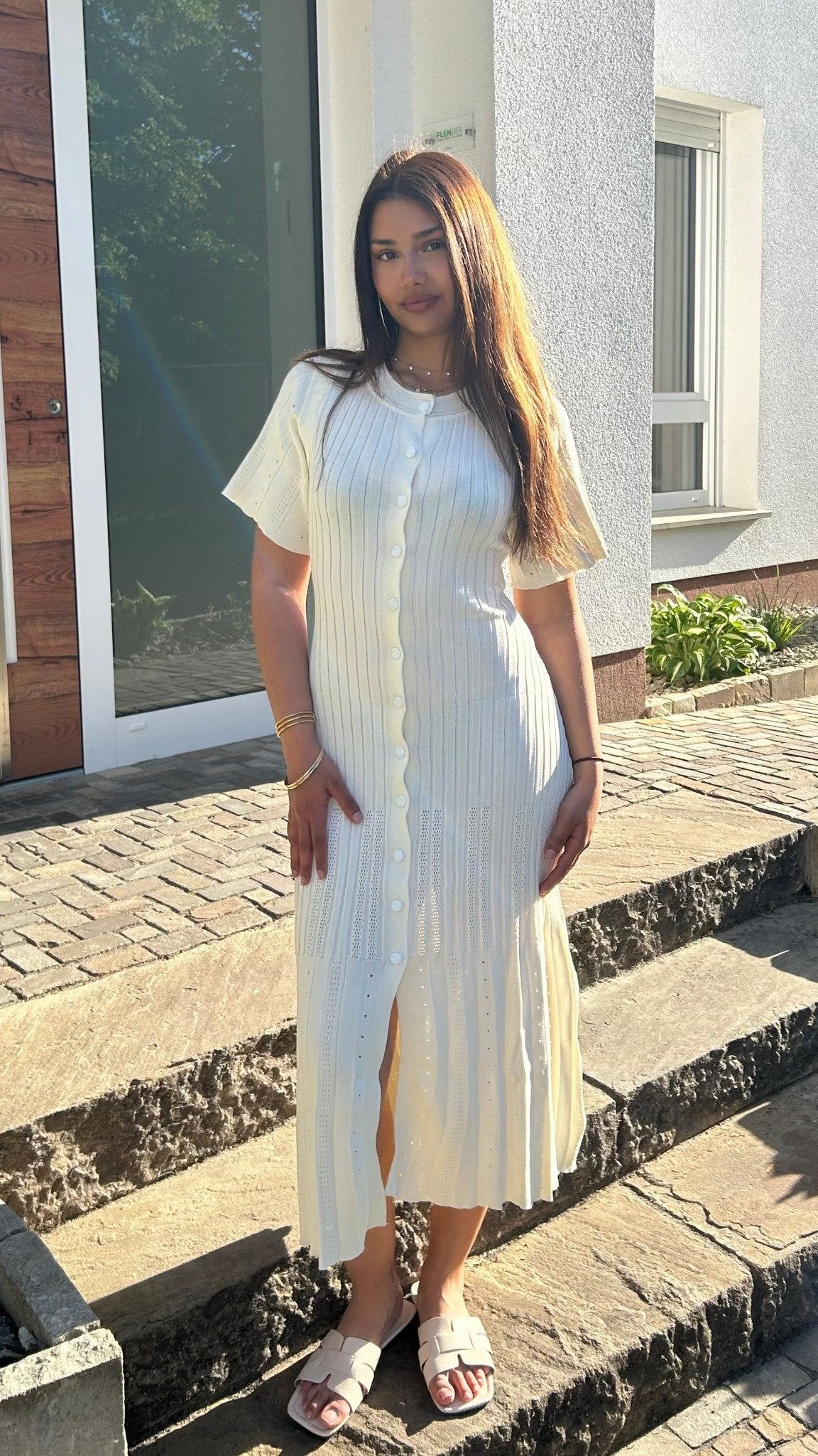 LAMOUR DRESS - BEIGE